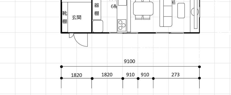 Excelで寸法線の引き方20　寸法線をすべて選択3